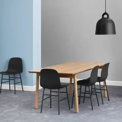 Normann Copenhagen Bell pendellampa, L, svart