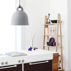 Normann Copenhagen Bell pendellampa, L, grå