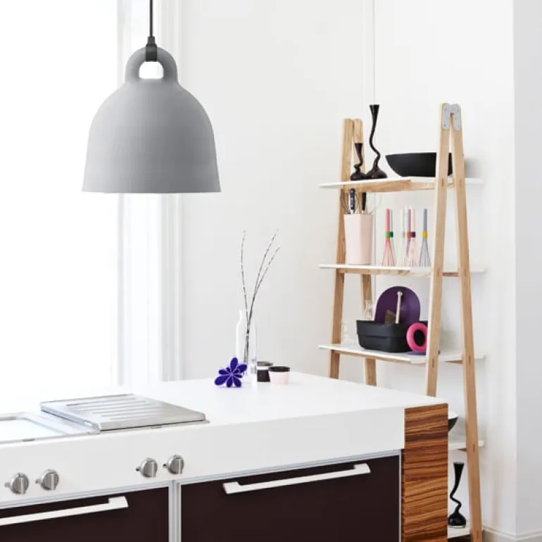 Normann Copenhagen Bell pendellampa, L, grå