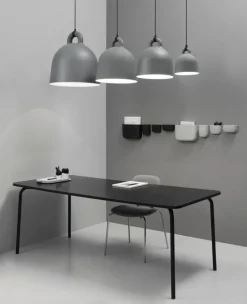 Normann Copenhagen Bell pendellampa, L, grå