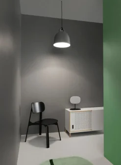 Normann Copenhagen Bell pendellampa, M, grå