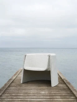 Normann Copenhagen Bit, fåtölj, vit