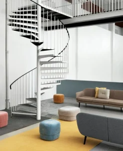 Normann Copenhagen Circus sittpuff/fotpall, liten, puder