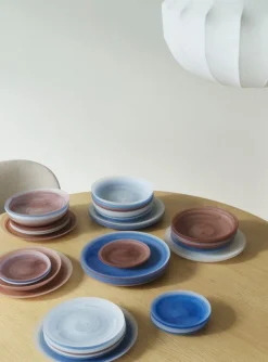 Normann Copenhagen Cosmic glastallrik, 21 cm, brun