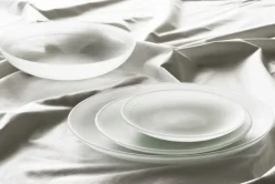 Normann Copenhagen Cosmic glastallrik, 21 cm, vit