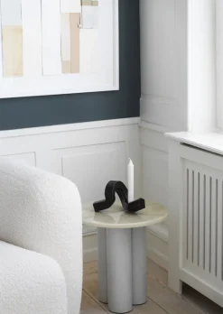 Normann Copenhagen Crooked One, ljusstake, brons