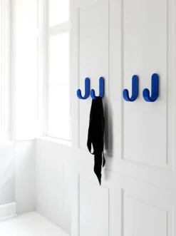 Normann Copenhagen Curve hook väggkrok, blå