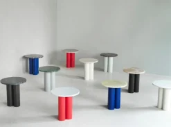 Normann Copenhagen Dit bord, ljusblå - ljus travertin