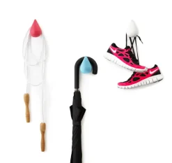 Normann Copenhagen Dropit krok stor, set om 2, svart