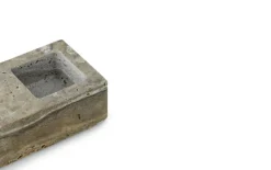 Normann Copenhagen Even ljusstake, silvertravertin