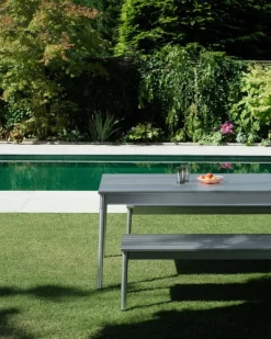 Normann Copenhagen Ex bänk, aluminium