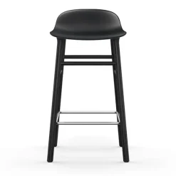 Normann Copenhagen Form barstol 65 cm, svart - svart ek