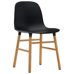 Normann Copenhagen Form stol, svart - ek