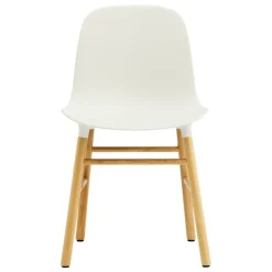 Normann Copenhagen Form stol, vit - ek