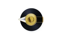 Normann Copenhagen Geo termoskanna, svart - guld