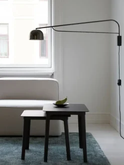 Normann Copenhagen Grant vägglampa 111 cm, svart