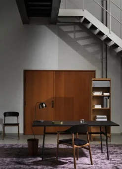 Normann Copenhagen Herit fåtölj, rökt ek - svart