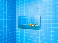 Normann Copenhagen Horizon spegel, horisontell, rostfritt stål