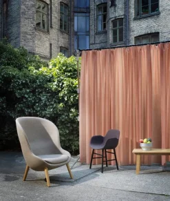 Normann Copenhagen Hyg fåtölj, ek - Main Line Flax MLF26