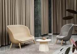 Normann Copenhagen Hyg fåtölj, ek - Main Line Flax MLF26