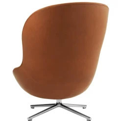 Normann Copenhagen Hyg hög fåtölj med snurrfunktion, Ultra Leather 41574