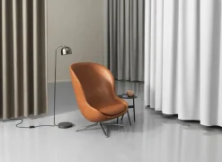 Normann Copenhagen Hyg hög fåtölj med snurrfunktion, Ultra Leather 41574