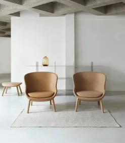 Normann Copenhagen Hyg loungefåtölj, låg, ek - Synergy 16