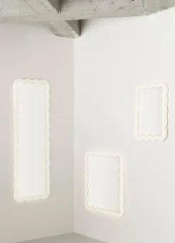 Normann Copenhagen Illu spegel, 160 x 55 cm, vit