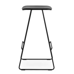 Normann Copenhagen Just Barstool 75 cm, utan ryggstöd, svart
