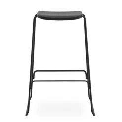 Normann Copenhagen Just Barstool 75 cm, utan ryggstöd, svart