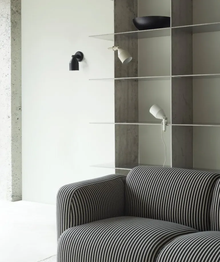 Normann Copenhagen Klip lampa, vit