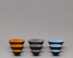 Normann Copenhagen Krenit skål 60 cl, svart - vit