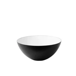 Normann Copenhagen Krenit skål 30 cl, svart - vit