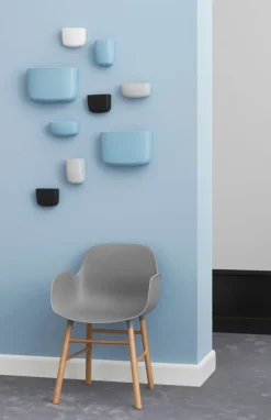 Normann Copenhagen Pocket förvaring 1, ljusgrå