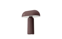 Normann Copenhagen Porta bärbar bordslampa, brun