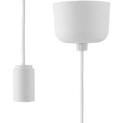 Normann Copenhagen Puff sladdset, 2,5 m, vit