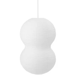 Normann Copenhagen Puff Twist lampskärm, vit