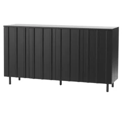 Normann Copenhagen Rib sideboard, 159 cm, mjukt svart