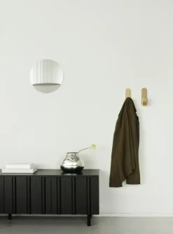 Normann Copenhagen Rib skänk, låg, 175 cm, mjuk svart