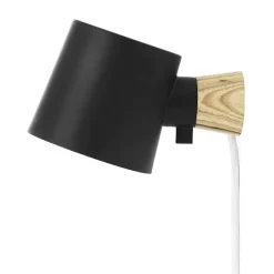 Normann Copenhagen Rise vägglampa, svart