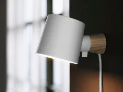 Normann Copenhagen Rise vägglampa, vit