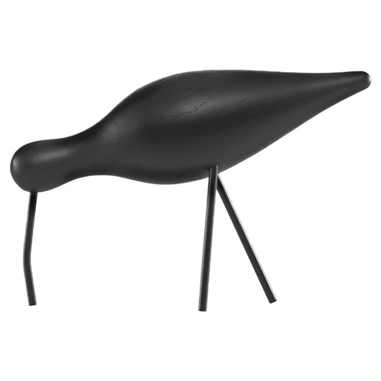 Normann Copenhagen Shorebird, stor, svart