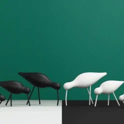 Normann Copenhagen Shorebird, stor, vit