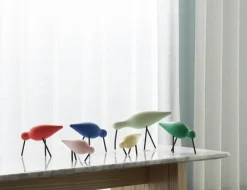 Normann Copenhagen Shorebird, medium, grön - svart