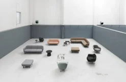 Normann Copenhagen Sum fåtölj, Synergy - svarta ben