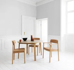 Normann Copenhagen Timb stol, tan - Ultra läder kamel