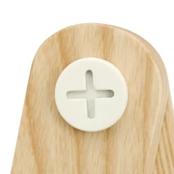 Normann Copenhagen Toj stor klädhängare, vit - ask