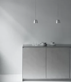 Normann Copenhagen Tub pendellampa, 13 cm, aluminium