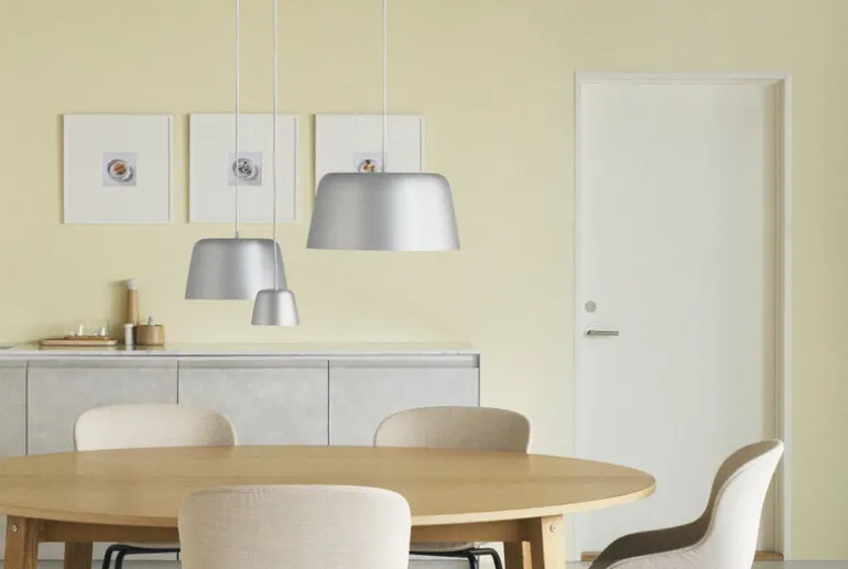 Normann Copenhagen Tub pendellampa, 44 cm, aluminium