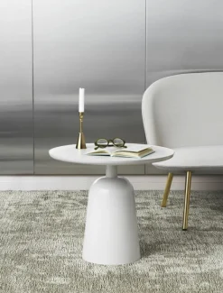 Normann Copenhagen Turn sidobord 55 cm, warm grey